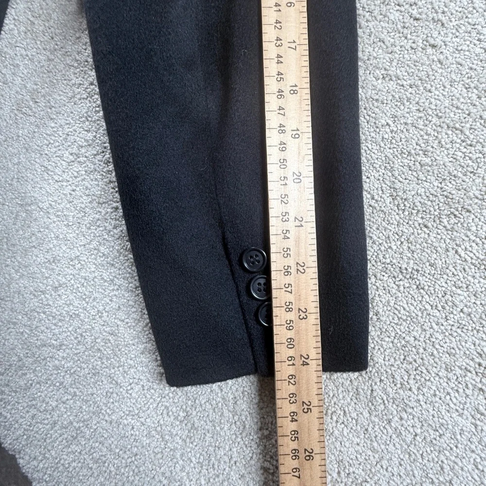 Emilio Yuste Blazer Men 46R Black 100% Cashmere Tessuto Lessona Italy